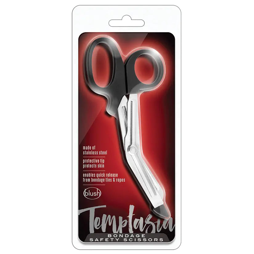 Temptasia Safety Scissors-Black My Store