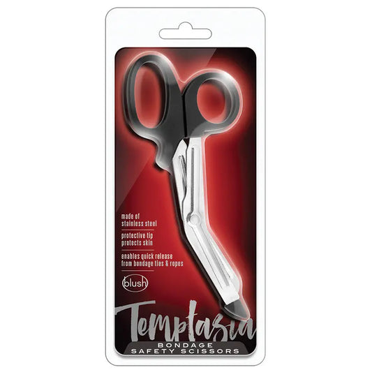 Temptasia Safety Scissors-Black My Store