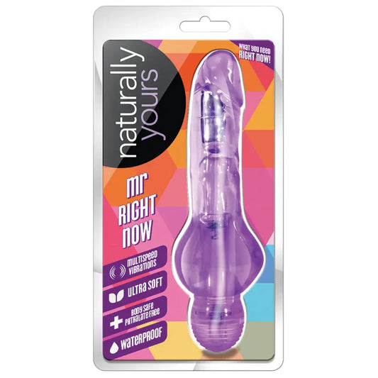 Naturally Yours Mr. Right Now-Purple 6.5 My Store