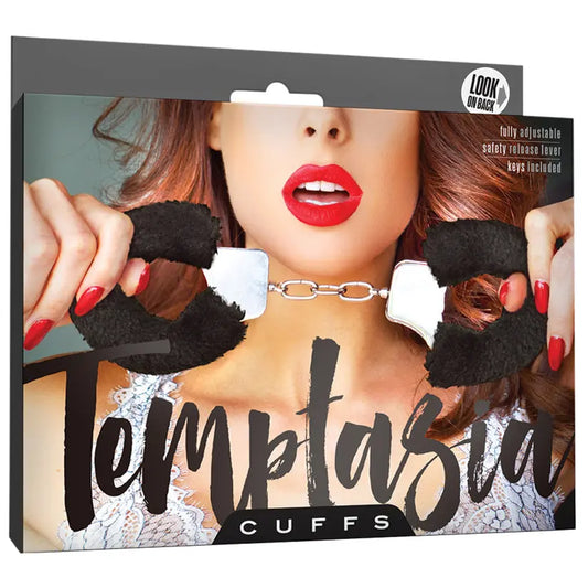 Temptasia Cuffs-Black My Store