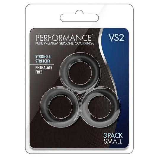 Performance VS2 Pure Premium Cockrings Small-Black My Store