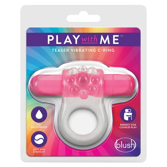 Play with Me Teaser Vibrating C-Ring €“Pink My Store
