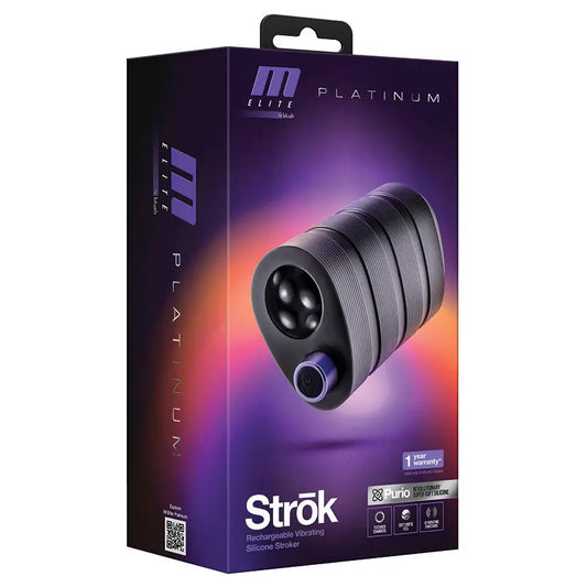 M Elite Platinum Strok-Black My Store