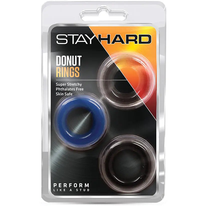 Stay Hard Donut Rings (3 Pack) My Store