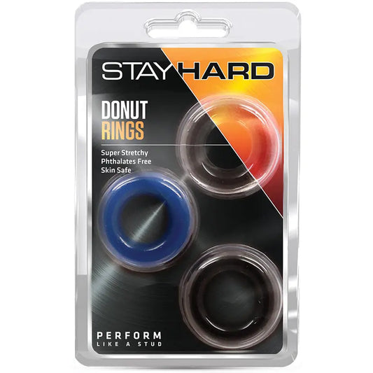 Stay Hard Donut Rings (3 Pack) My Store