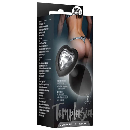 Temptasia Bling Plug Small-Black My Store