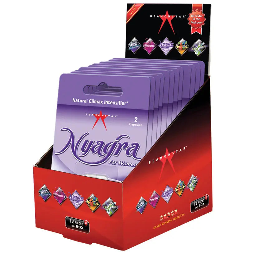 Nyagra 2 Pill Pack Display of 12 My Store