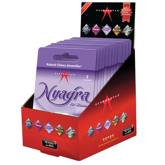 Nyagra 2 Pill Pack Display of 12 My Store