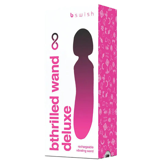 B Swish Bthrilled Wand Deluxe Premium-Noir My Store