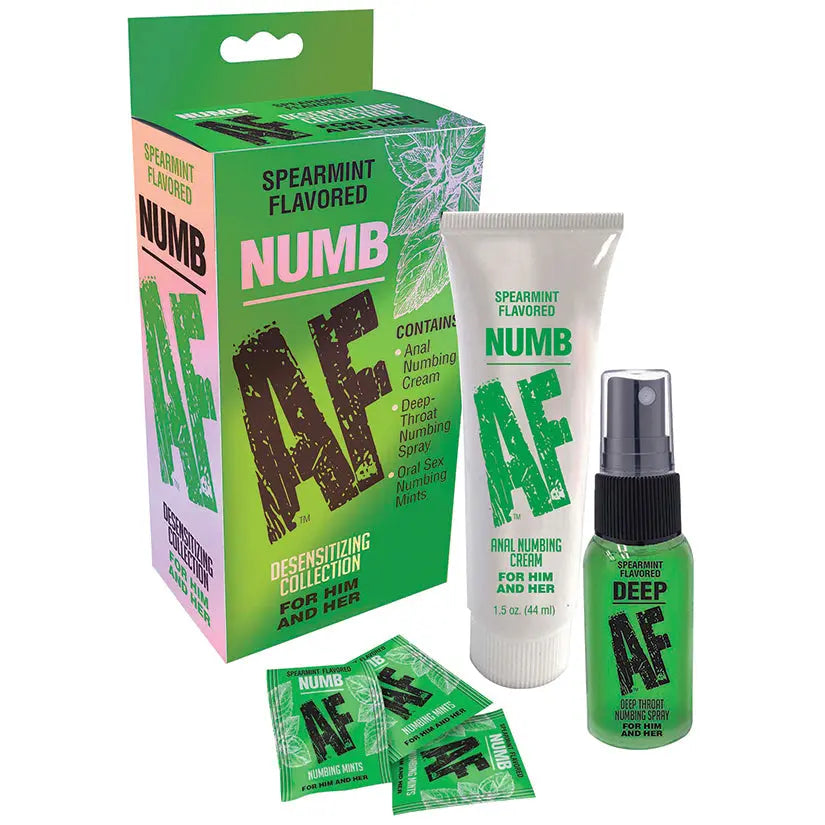 Numb AF Kit Gel Spray And Mints My Store