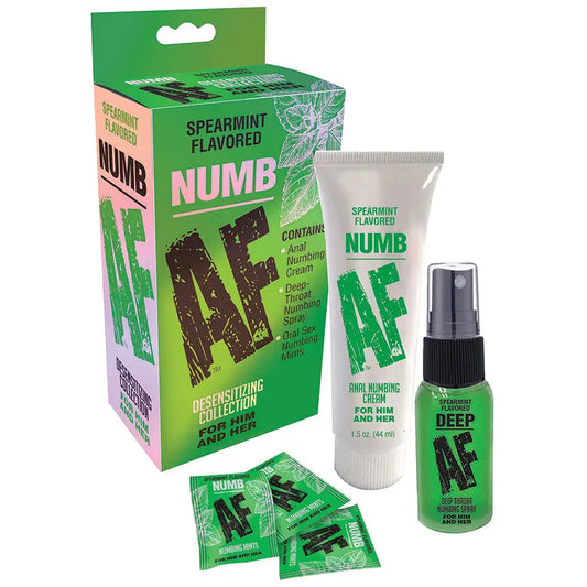 Numb AF Kit Gel Spray And Mints My Store