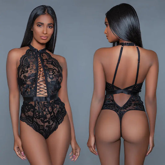 Bewicked Margot Bodysuit-Black Small-Boxed My Store