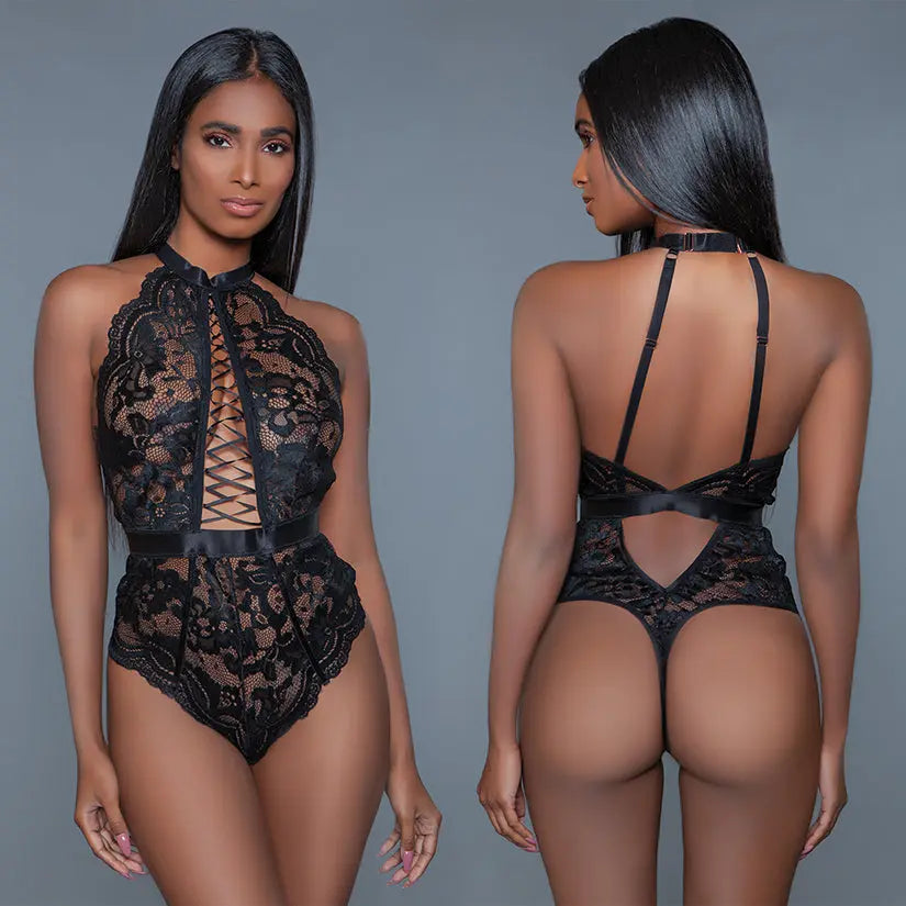 Bewicked Margot Bodysuit-Black Medium-Boxed My Store