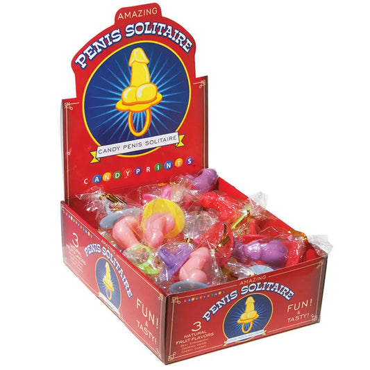 Amazing Penis Solitaire Candy Ring Display of 30 My Store