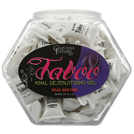 Taboo Anal Desensitizing Gel 10ml Bowl of 72 My Store