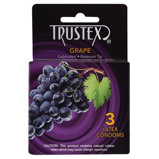 Trustex Flavored Condom-Grape (3 Pack) My Store