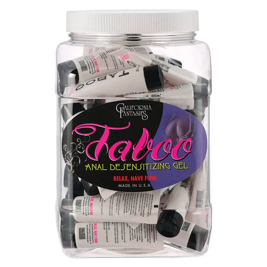 Taboo Anal Desensitizing Gel 0.5oz Tube Bowl of 36 My Store