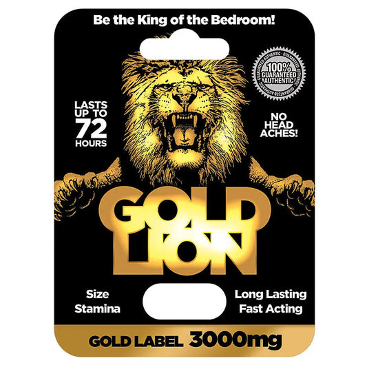 Gold Lion Single Pack Display of 24 My Store