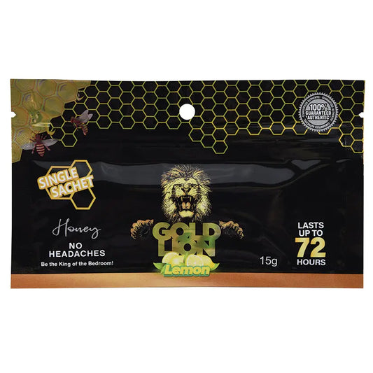 Gold Lion Lemon Honey Single Pack My Store