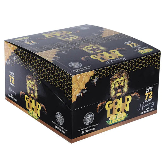 Gold Lion Lemon Honey Display of 24 My Store