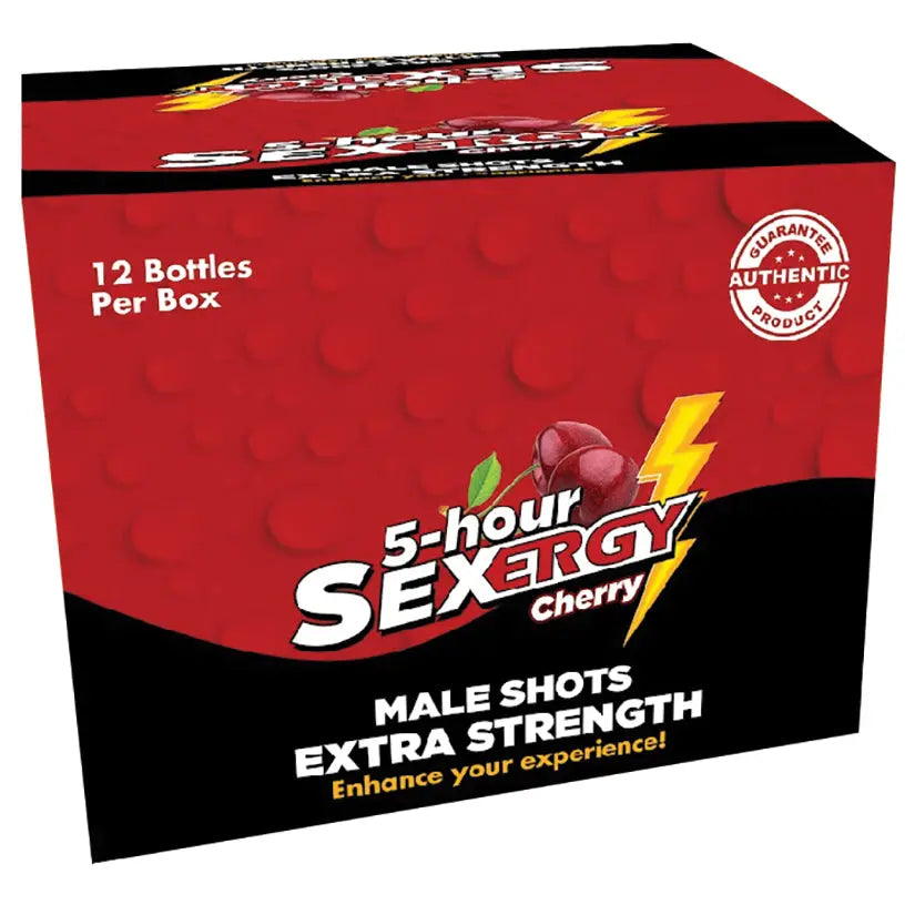 Sexergy Liquid Shot Male Display of 12 My Store