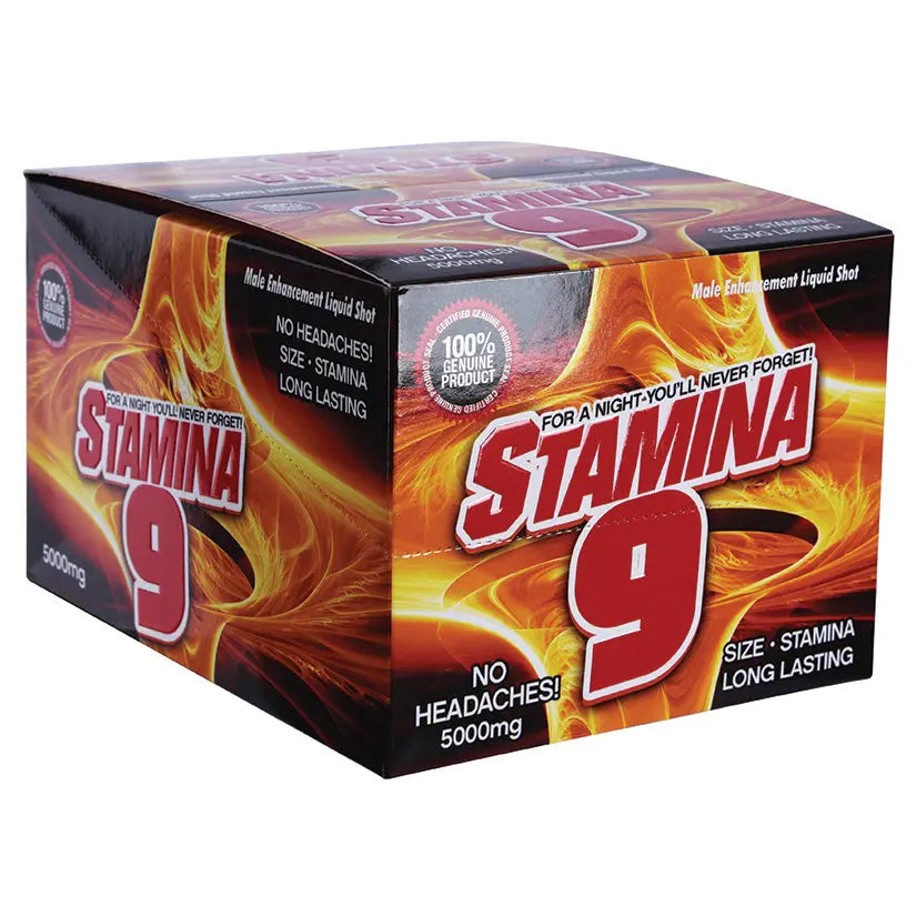 Stamina 9 Liquid Shot Display of 12 My Store