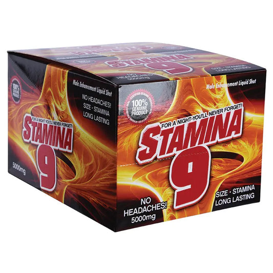 Stamina 9 Liquid Shot Display of 12 My Store