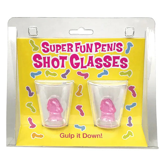 Super Fun Penis Shot Glasses 2pk My Store