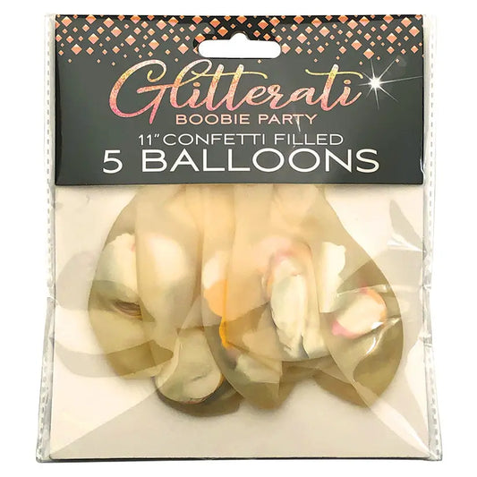 Glitterati Boobie Confetti Balloons My Store