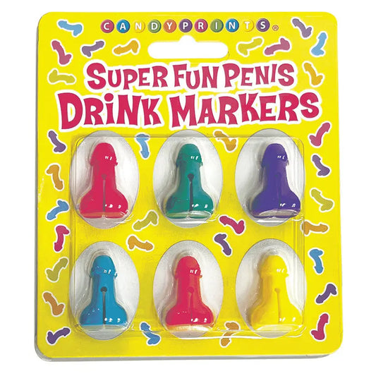 Super Fun Penis Silicone Drink Markers My Store