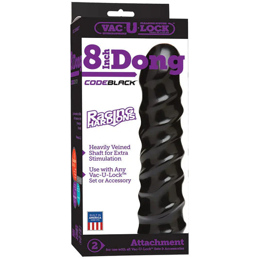 Vac-U-Lock Code Black Raging Hard-Ons Dong 8 My Store