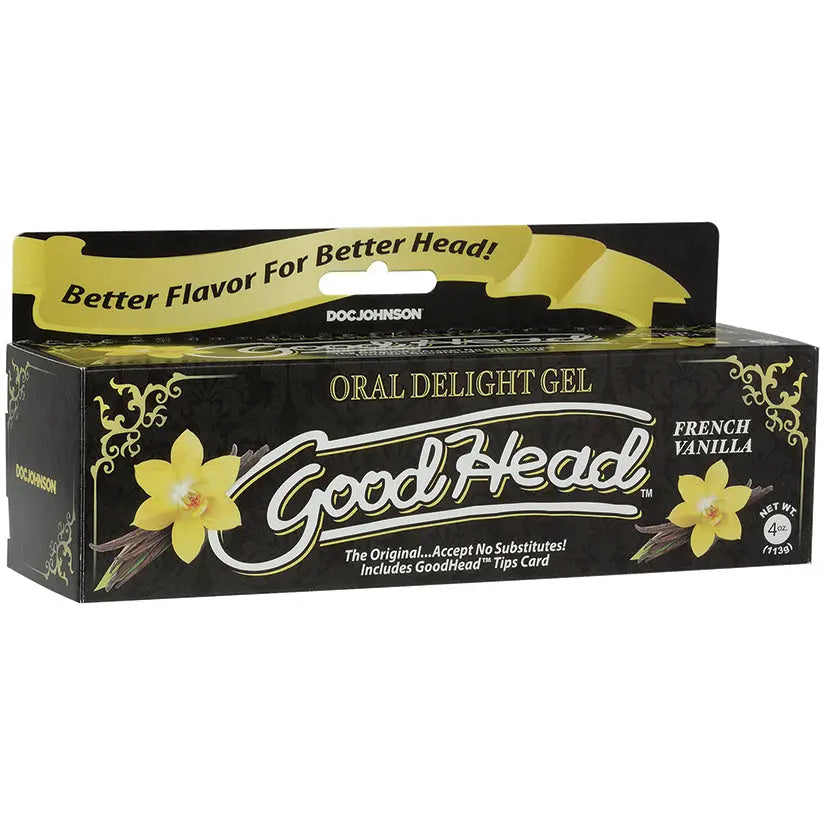 Goodhead - Oral Delight Gel - 4 Oz Tube - French  Vanilla My Store
