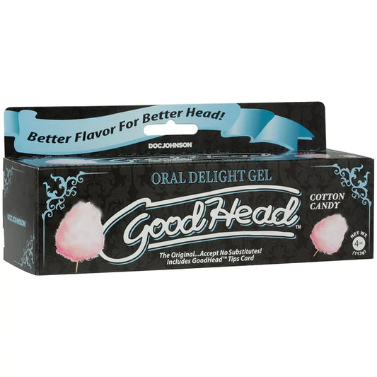 Goodhead - Oral Delight Gel - 4 Oz Tube - Cotton  Candy My Store