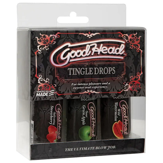 GoodHead Tingle Drops 3 Pack 1oz My Store