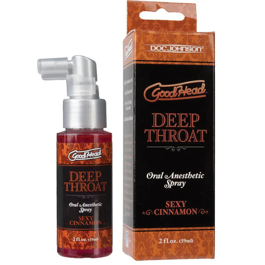 GoodHead Deep Throat Spray-Sexy Cinnamon 2oz My Store