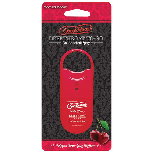 GoodHead Deep Throat Spray To Go-Cherry .33oz My Store