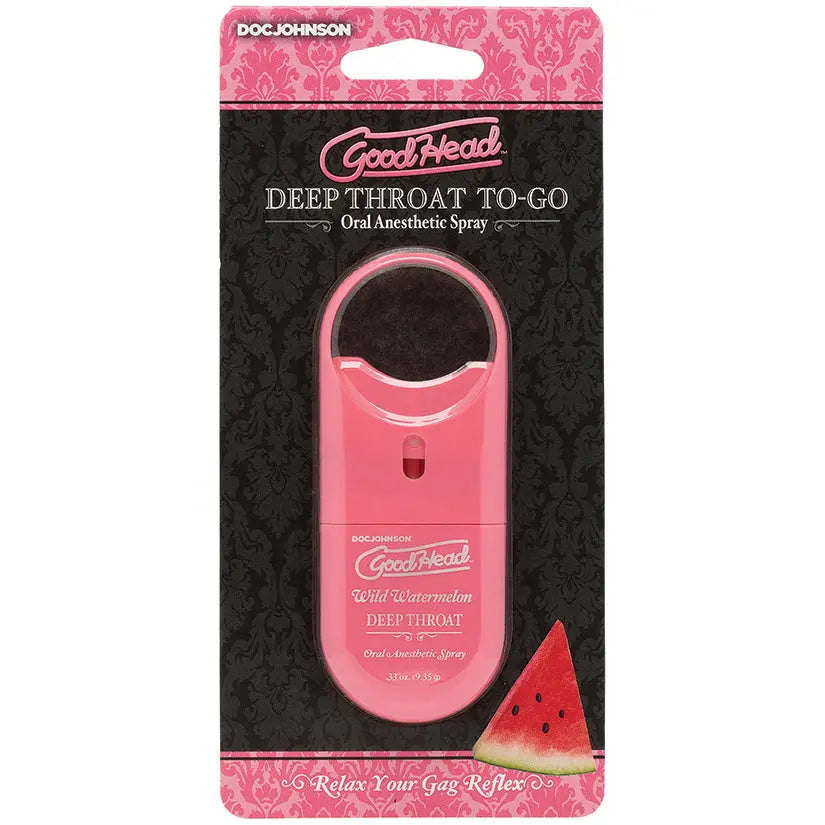 GoodHead Deep Throat Spray To-Go-Wild Watermelon 0.33oz My Store