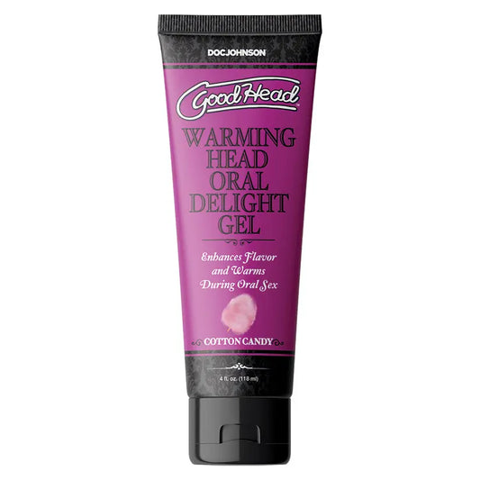 GoodHead Warming Head Oral Delight Gel-Cotton Candy 4oz Bulk My Store