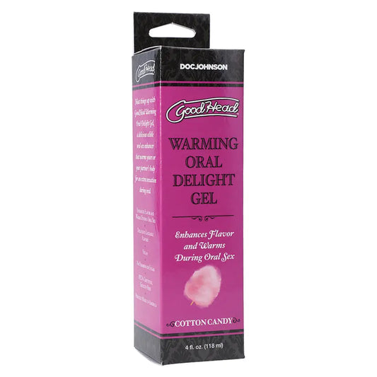 GoodHead Warming Head Oral Delight Gel-Cotton Candy 4oz My Store