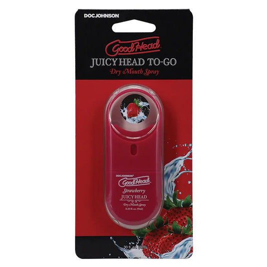 GoodHead Juicy Head Dry Mouth Spray To Go-Strawberry 0.30oz My Store