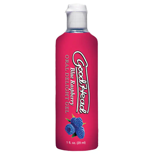GoodHead Oral Delight Gel-Blue Raspberry 1oz Bulk My Store
