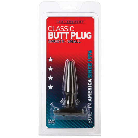 Classic Butt Plug Small-Black My Store