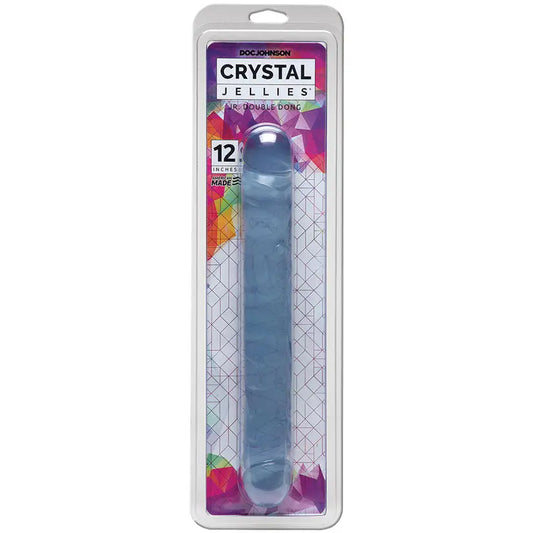 Crystal Jellies Double Dong-Clear 12 My Store