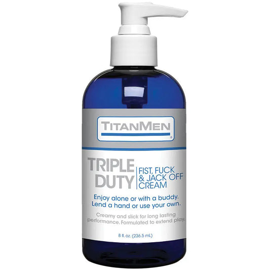 TitanMen Triple Duty Fist, Fuck & Jack Off Cream 8oz My Store