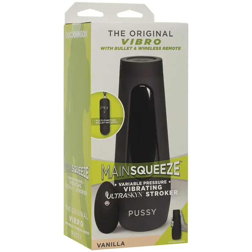 Main Squeeze The Original Vibro Pussy-Vanilla My Store