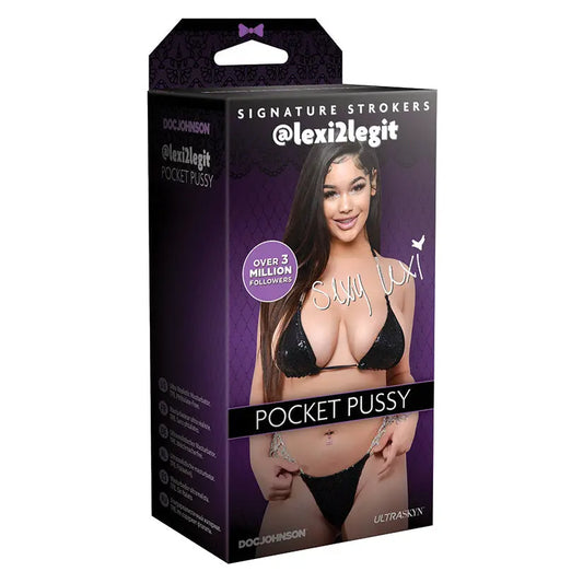 Signature Strokers lexi2legit Pocket Pussy-Caramel My Store