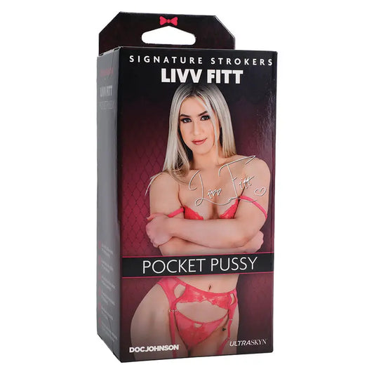 Signature Strokers Livv Fitt ULTRASKYN Pocket Pussy-Vanilla My Store
