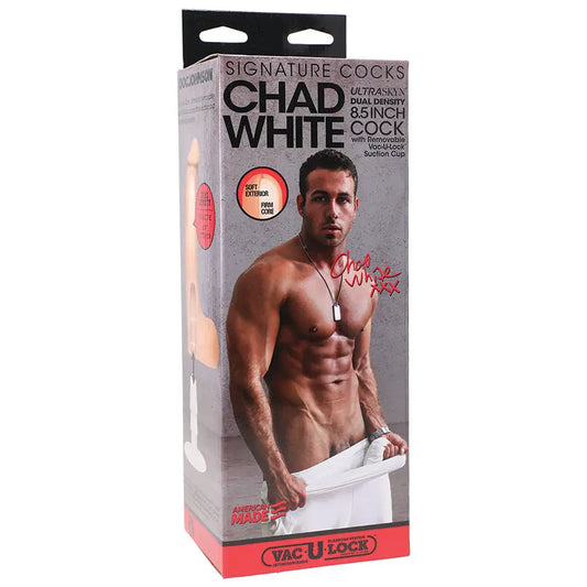 Signature Cocks ULTRASKYN Chad White-Vanilla 8.5 My Store
