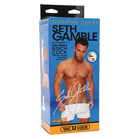 Signature Cocks Ultraskyn Seth Gamble-Vanilla 8 My Store