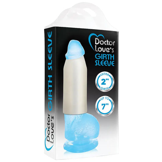 Doctor Love's Girth Sleeve-Clear 2" Extra Girthdee My Store